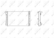 NRF Radiator, engine cooling 53665 - Car cooler