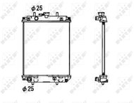 NRF Radiator, engine cooling 53674 - Car cooler