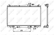 NRF Radiator, engine cooling 53678 - Car cooler
