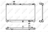 NRF Radiator, engine cooling 53680 - Car cooler