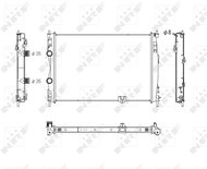 NRF Radiator, engine cooling 53757 - Car cooler