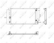 NRF Radiator, engine cooling 53766 - Car cooler