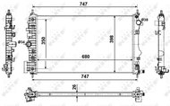 NRF Radiator, engine cooling 53775 - Car cooler