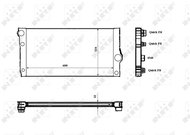 NRF Radiator, engine cooling 53817 - Car cooler