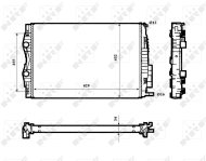 NRF Radiator, engine cooling 53843 - Car cooler