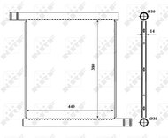 NRF Radiator, engine cooling 53857 - Car cooler