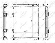 NRF Radiator, engine cooling 53865 - Car cooler