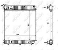 NRF Radiator, engine cooling 53875 - Car cooler