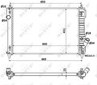NRF Radiator, engine cooling 53903 - Car cooler