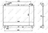 NRF Radiator, engine cooling 53915 - Car cooler