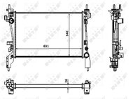 NRF Radiator, engine cooling 53934 - Car cooler