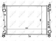 NRF Radiator, engine cooling 53935 - Car cooler
