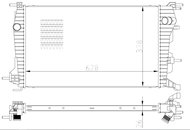 NRF Radiator, engine cooling 550004 - Car cooler