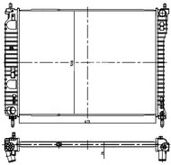 NRF Radiator, engine cooling 550013 - Car cooler