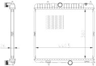 NRF Radiator, engine cooling 550021 - Car cooler