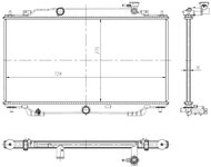 NRF Radiator, engine cooling 550024 - Car cooler