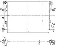 NRF Radiator, engine cooling 550035 - Car cooler