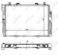 NRF Radiator, engine cooling 55316 - Car cooler