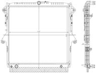 NRF Radiator, engine cooling 560001 - Car cooler