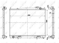 NRF Radiator, engine cooling 56088 - Car cooler