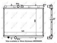 NRF Radiator, engine cooling 56096 - Car cooler