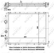 NRF Radiator, engine cooling 56099 - Car cooler