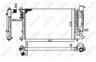 NRF Radiator, engine cooling 58092 - Car cooler
