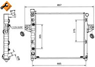 NRF Chladič, chlazení­ motoru 58112 - Chladič auta