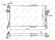 NRF Radiator, engine cooling 58282A - Car cooler