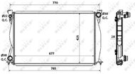 NRF Radiator, engine cooling 58359 - Car cooler