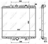 NRF Radiator, engine cooling 58373 - Car cooler
