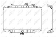 NRF Radiator, engine cooling 58416 - Car cooler