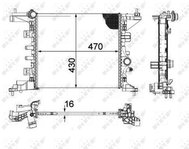 NRF Radiator, engine cooling 58477 - Car cooler
