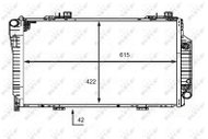 NRF Radiator, engine cooling 58483 - Car cooler
