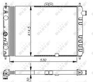 NRF Radiator, engine cooling 58670 - Car cooler