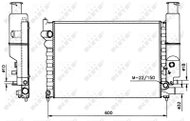 NRF Radiator, engine cooling 58802 - Car cooler