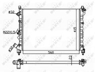 NRF Radiator, engine cooling 58943A - Car cooler