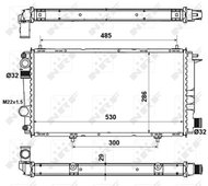 NRF Radiator, engine cooling 58957A - Car cooler