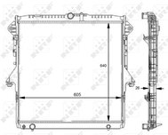NRF Radiator, engine cooling 59074 - Car cooler
