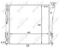NRF Radiator, engine cooling 59087 - Car cooler