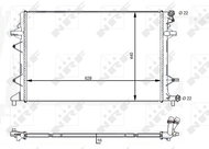 NRF Radiator, engine cooling 59118 - Car cooler