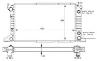 NRF Radiator, engine cooling 59132 - Car cooler