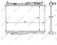 NRF Radiator, engine cooling 59138 - Car cooler