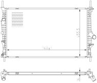 NRF Radiator, engine cooling 59293 - Car cooler