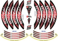 SEFIS PREMIUM ST 1 two-piece wheel covers MV Agusta - Rim Stickers