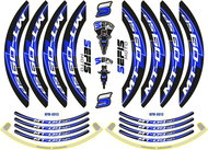 SEFIS PREMIUM ST 1 two-piece wheel covers for Yamaha MT-09 - Rim Stickers