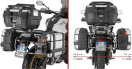 KAPPA KL9228 side case carrier CFMOTO 700 MT ADV (25) - Side Case Holder