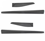 RIDER side door scuff plates for Nissan Micra V, 2016- , - Car Door Sill Plate