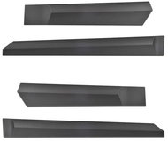 RIDER side door protection strips for Dacia Bigster, 2024- , - Car Door Sill Plate