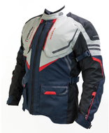 Cappa Racing Enzo - men's, textile, blue / red 4XL - Motorcycle Jacket